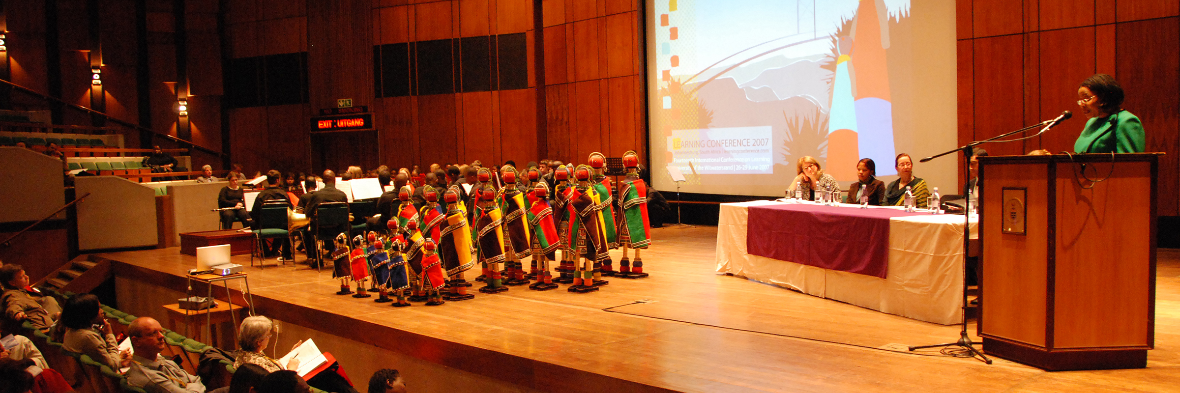 Graça Machel, Fourteenth International Conference on Learning, University of the Witwatersrand, Johannesburg, South Africa (2007)