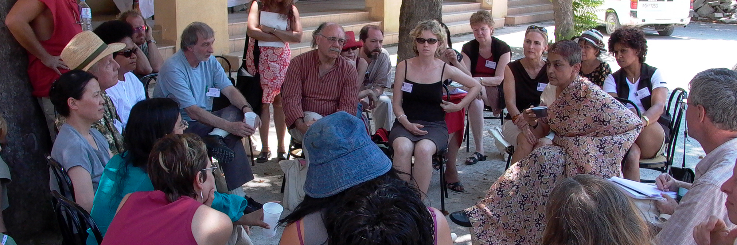 Gayatri Chakravorty Spivak, Interdisciplinary Social Sciences Conference / Research Network / University of the Aegean, Greece (2004) Gayatri Chakravorty Spivak, Interdisciplinary Social Sciences Conference / Research Network / University of the Aegean, Greece (2004)